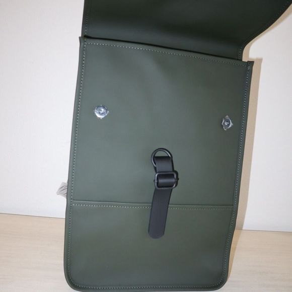 RAINS 12800 Unisex One Size Green Mini Waterproof Backpack - Picture 13 of 13